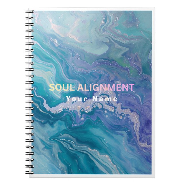 Journal de prière personnalisé pour l'alignement d (Devant)