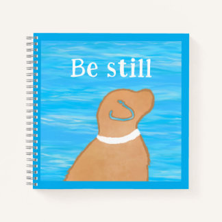 Journal de prière pour enfants Be Still Yellow Dog