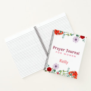 Journal de prière pour femmes - Reliure spirale