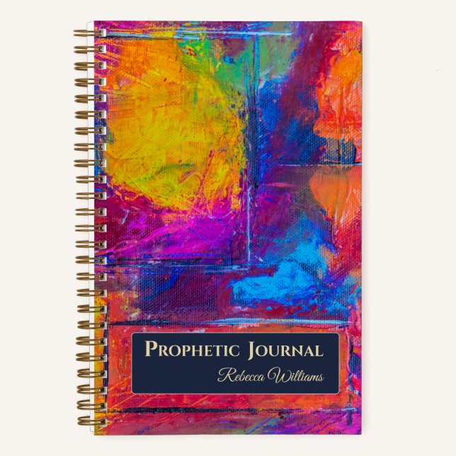 Journal de prière prophétique personnalisé (Recto)