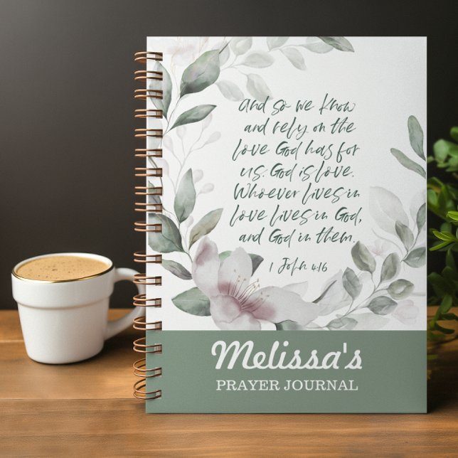 Journal de prière Verse de la Bible Spirale (Créateur téléchargé)