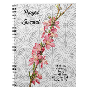 Journal de prières de style Vintage Spring Blossom