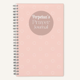 Journal de prières Dreamy (personnalisable)