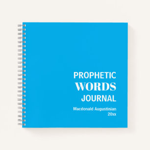Journal de prières personnalisé