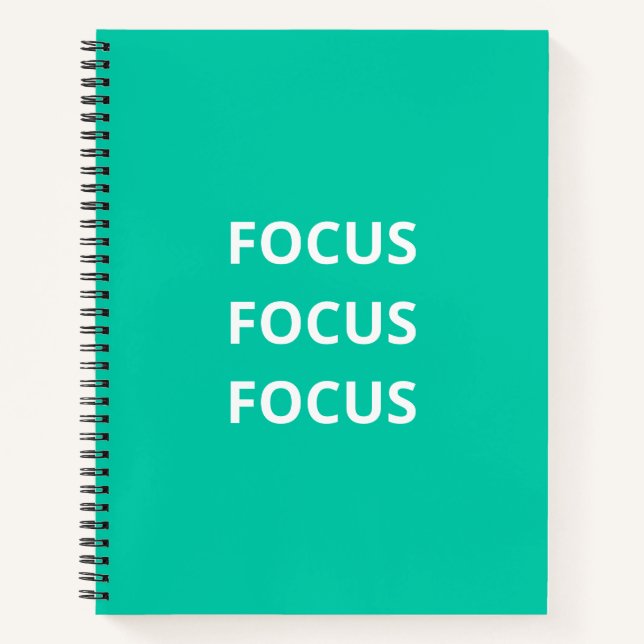 Journal de productivité étudiant « Focus Focus Foc (Devant)