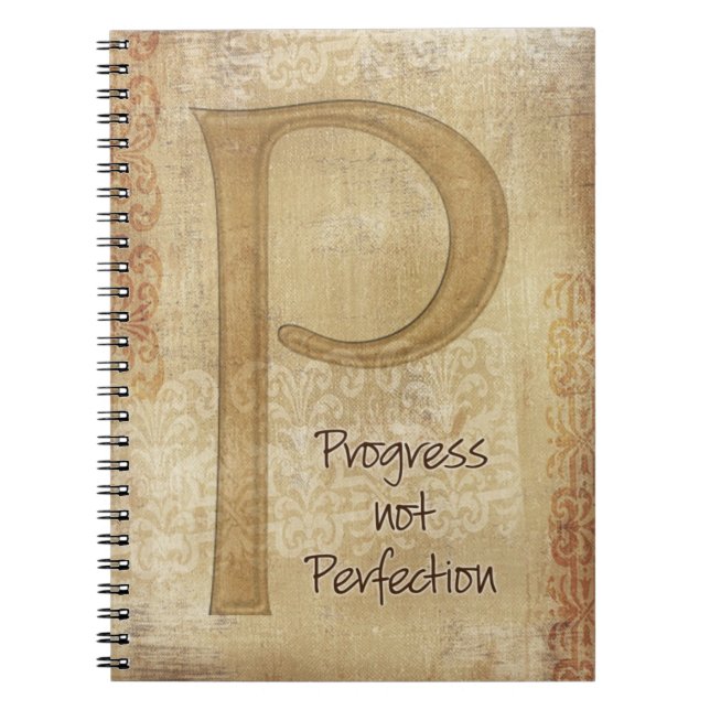 Journal de progression non de perfection (Devant)