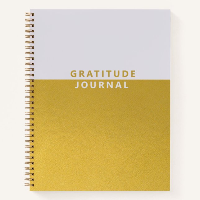 Journal de rationnement simple Gold Foil (Devant)