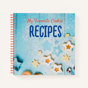 Journal de recette du cookie Baker personnalisé