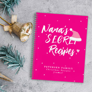 Journal de recettes de Noël modernes pour la famil