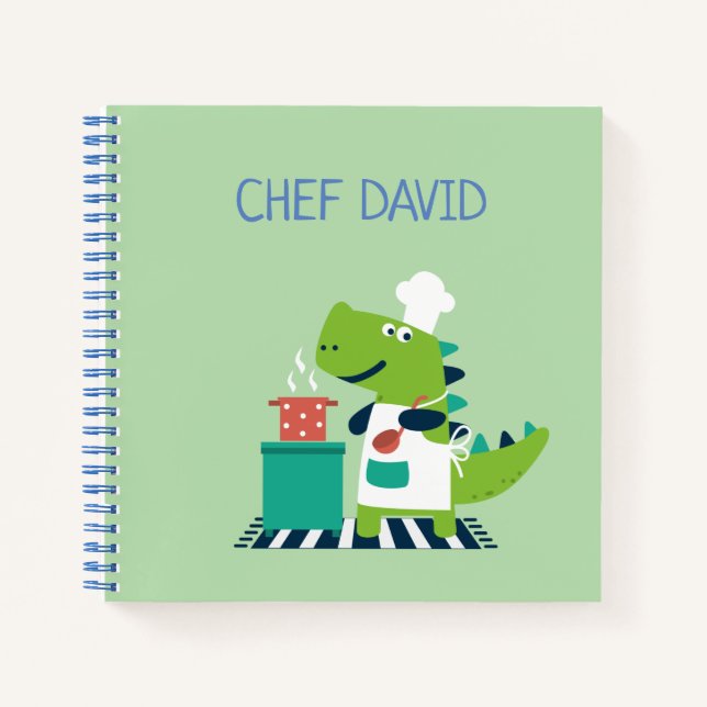 Journal de recettes vierge pour enfants (Devant)