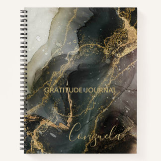 Journal de reconnaissance Abstrait en marbre noir