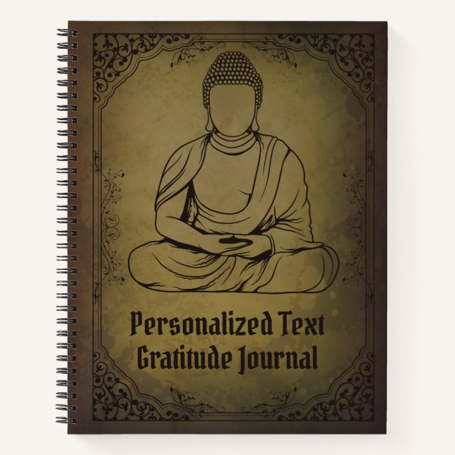 Journal de reconnaissance Bouddha personnalisé (Devant)