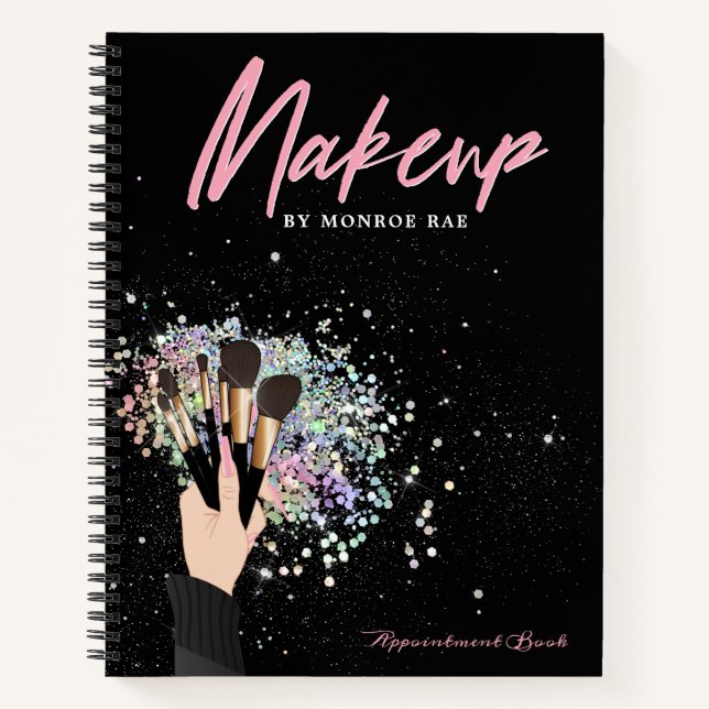 Journal de rendez-vous de l'artiste de maquillage  (Devant)