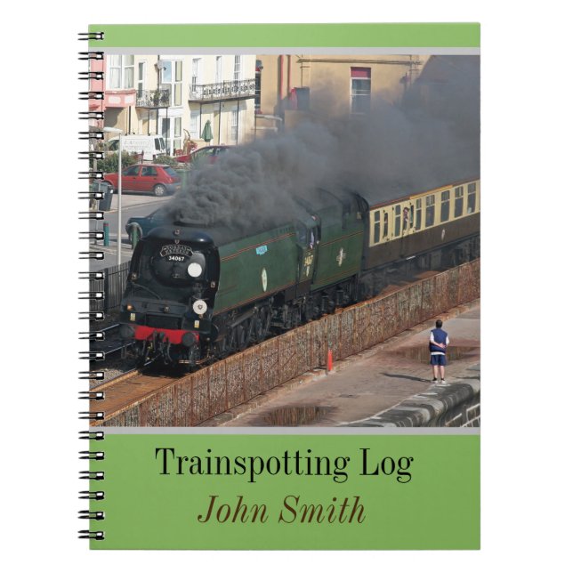 Journal de repérage de train à vapeur classique pe (Devant)