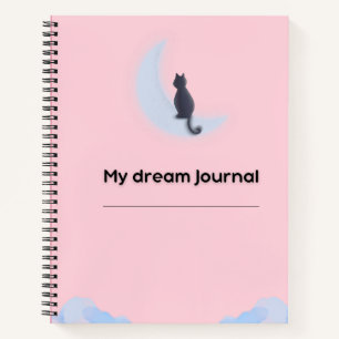 Journal de rêve mignon Kawaii Pastel Rose Nuages N