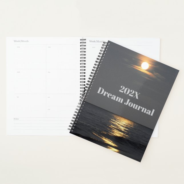 Journal de rêves annuel (Devant avec enveloppe)