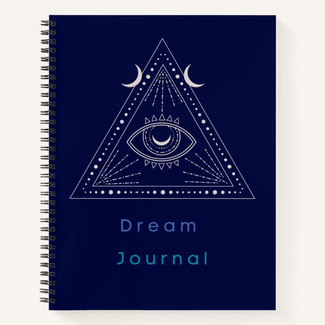 Journal de rêves de l'œil mystique céleste (Devant)