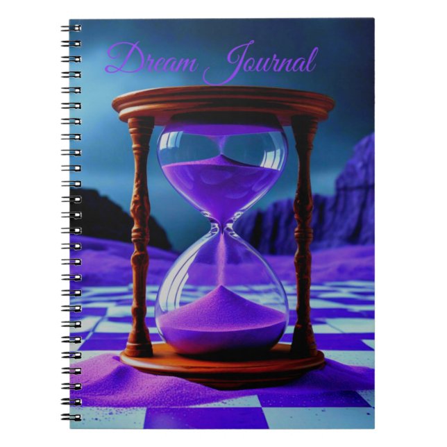 Journal de rêves Sablier (Devant)