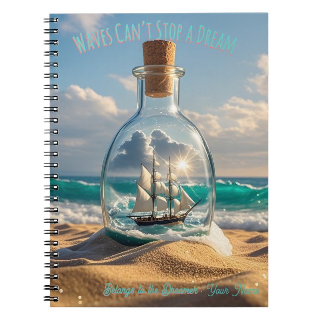 ⛵ Journal de rêveur - Les vagues n'arrêtent pas le (Devant)