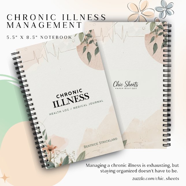 Journal de santé pour maladies chroniques (Créateur téléchargé)