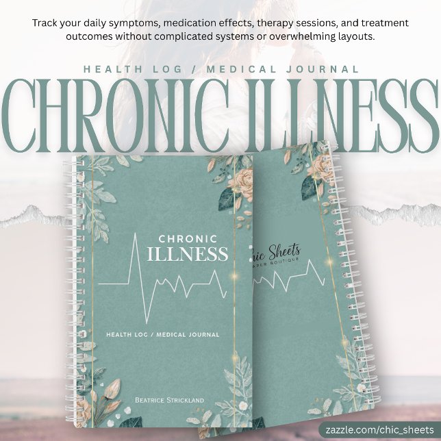 Journal de santé pour maladies chroniques (Créateur téléchargé)