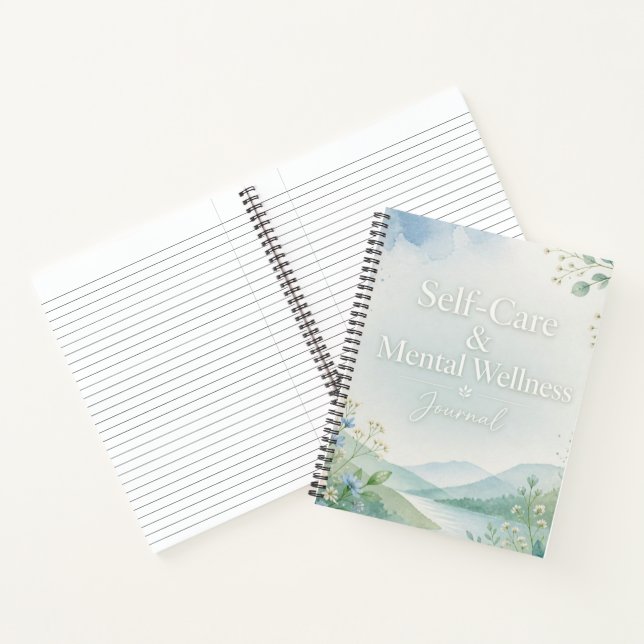 Journal de soins personnels et de bien-être mental (Intérieur)