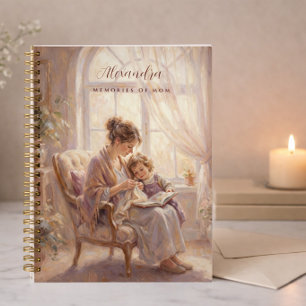 Journal de souvenirs personnalisés de maman