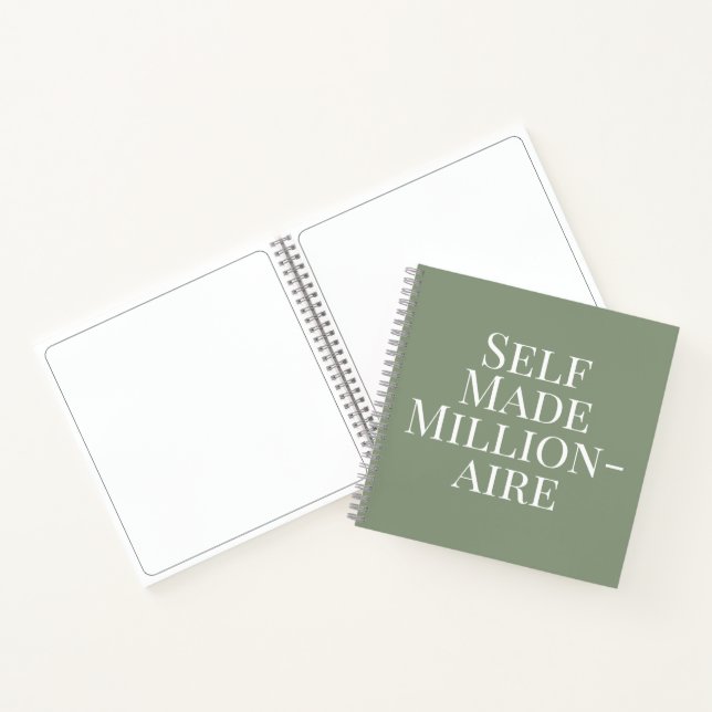 Journal de tableau de vision de millionnaire autod (Intérieur)