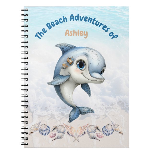 Journal de vacances d'aventures de plage pour enfa (Devant)