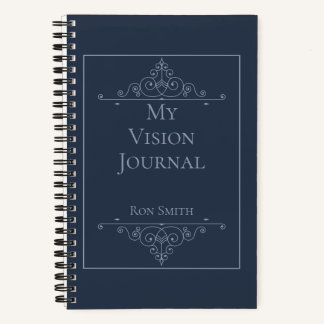 Journal de vision élégant personnalisé