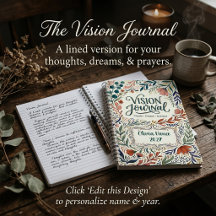 Journal de vision florale personnalisé