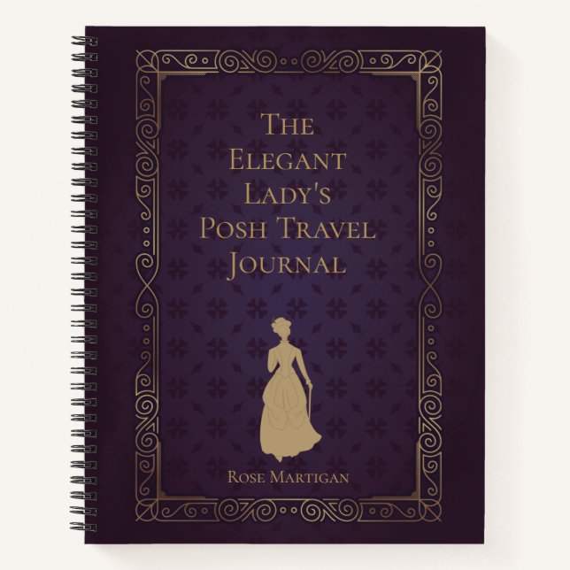 Journal de voyage de Lady's Elegant personnalisé (Devant)