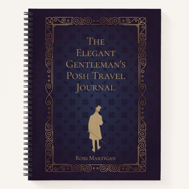 Journal de voyage de l'Élégant Gentleman (Devant)