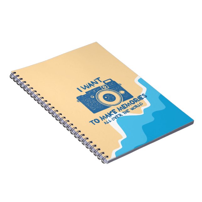 Journal de Voyage mignon moderne Backpacker Globet (Côté Droit)