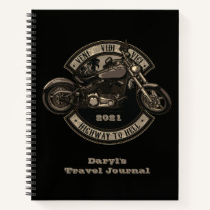 Journal de voyage Motorcycle Biker