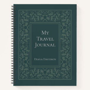 Journal de voyage personnalisé et élégant
