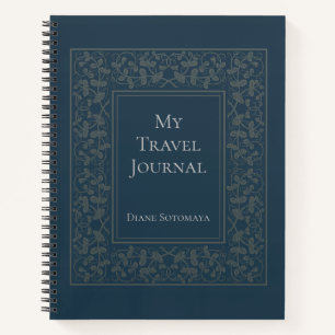 Journal de voyage personnalisé et élégant