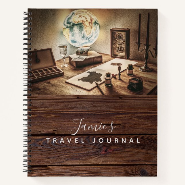 Journal de voyage Retraite Aventures Papa Grand-pè (Devant)