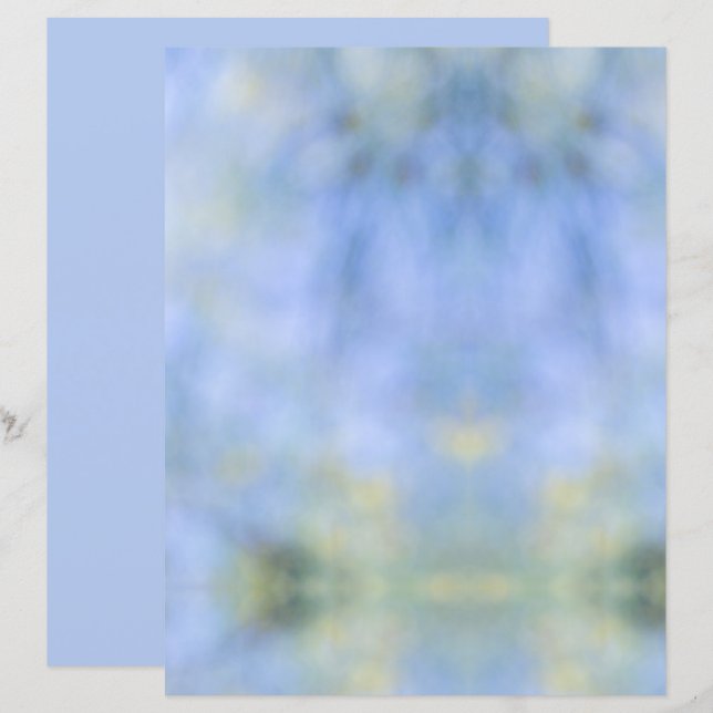 Journal décontracté Abstrait Jaune Motif Jaune (Devant / Derrière)