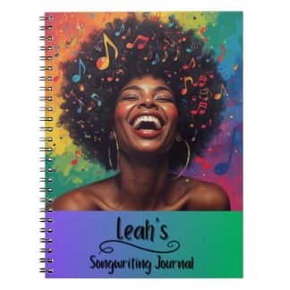Journal d'écriture de chanson Rap Hip Hop PERSONNA