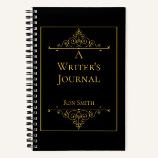 Journal d'écriture élégante personnalisée pour les