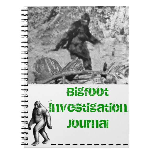 Journal d'enquête de Bigfoot (Devant)