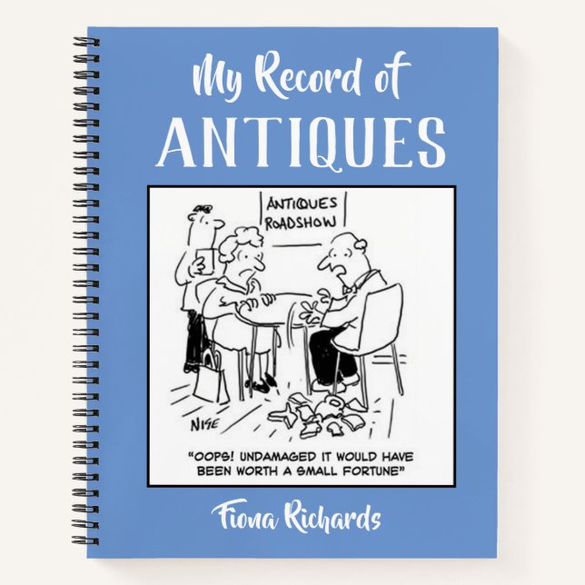 Journal d'enregistrement des antiquités avec le no (Devant)