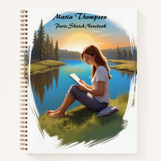 Journal des Carnets de voyage d'esquisse personnal (Devant)