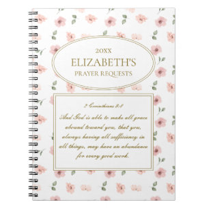 Journal des demandes de prières florales