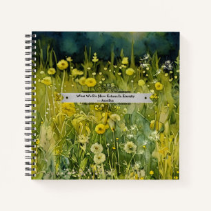 Journal des devis éternels de Dandelion Meadow Aur