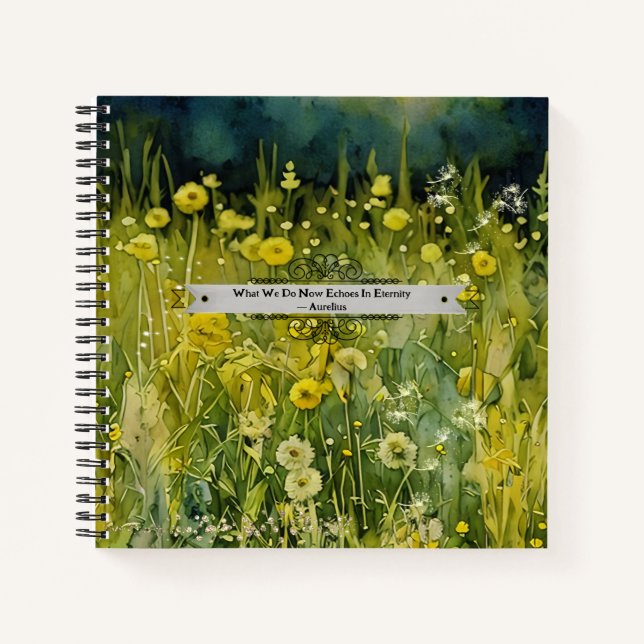 Journal des devis éternels de Dandelion Meadow Aur (Devant)