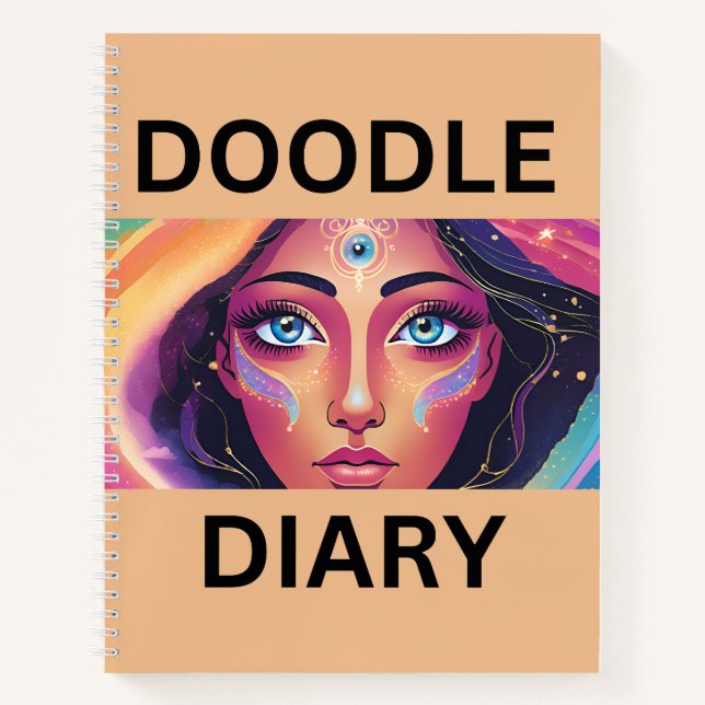 Journal des doodles sur la pêche (Devant)