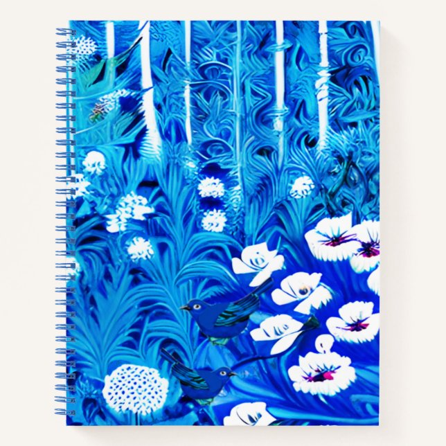Journal des forêts d'Imaginaires avec fleurs et oi (Devant)