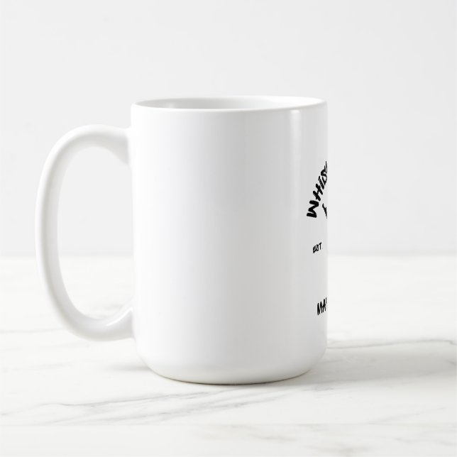 Journal des graffitis Whiskey Lane 15oz. Mug (Gauche)